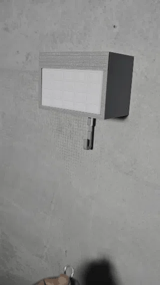 Car Garage Key Holder with Opening Door