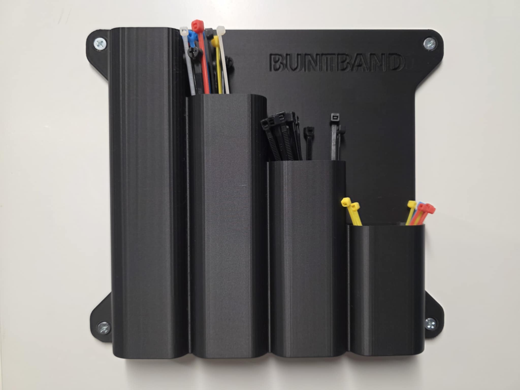 Wallmounted Cable tie storage - Zip tie holder