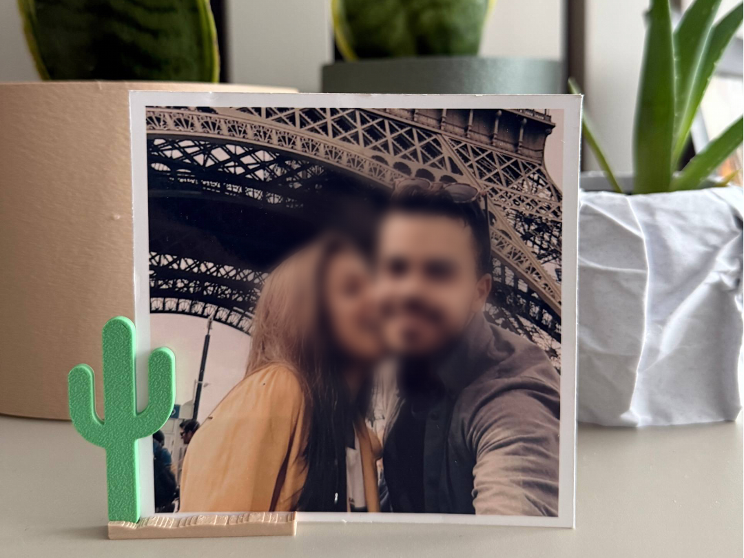 Cactus Photo Booth Stand | Desert Selfie Prop